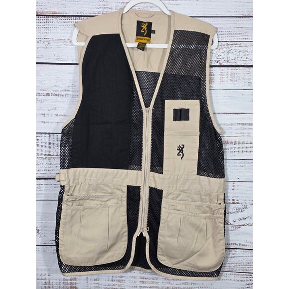 Wild Hare Heatwave Mesh Vest Men's medium brown hunting best size Large - Picture 1 of 4